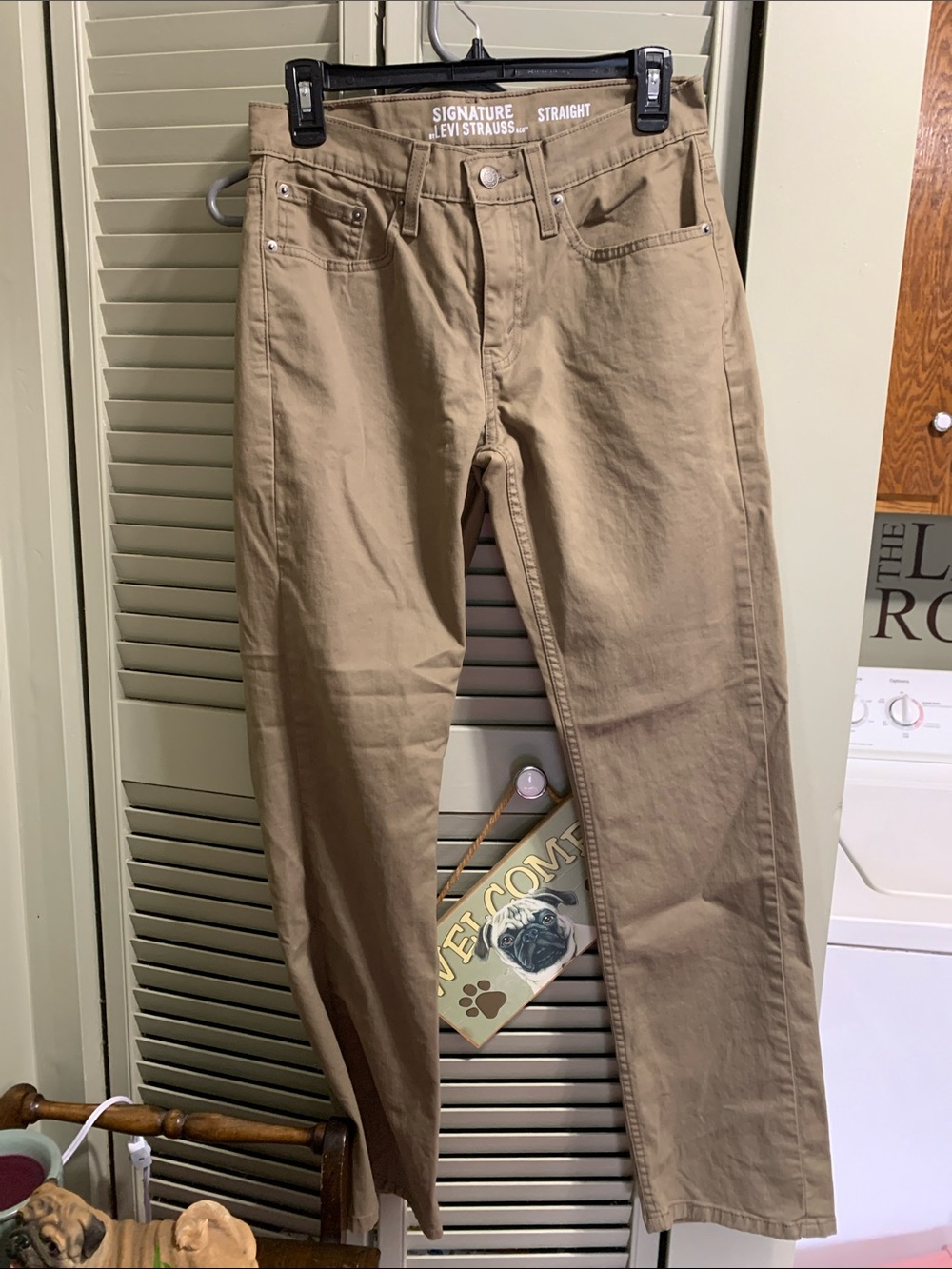 Levi's Straight Men’s Jeans - Khaki Brown